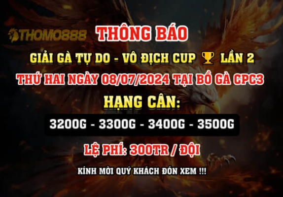 Giải Gà Tự Do CPC3