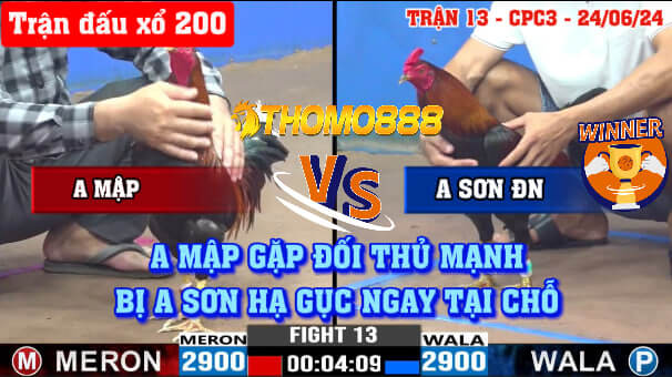 Trận 13 CPC3 Ngày 24/06/2024