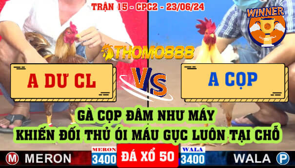 Trận 15 CPC2 Ngày 23/06/2024