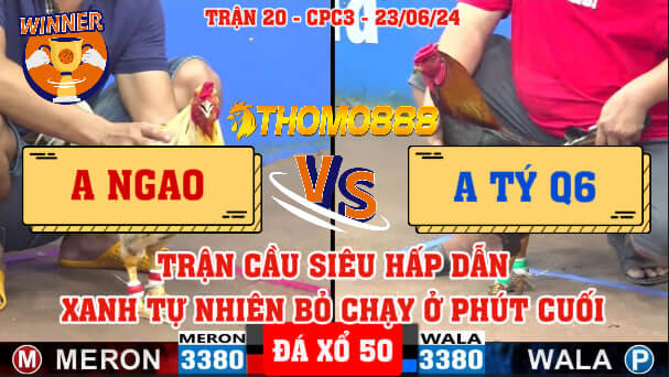 Trận 20 CPC3 Ngày 23/06/2024