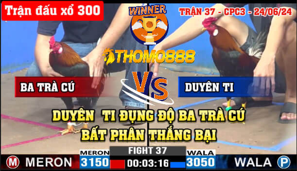 Trận 37 CPC3 Ngày 24/06/2024