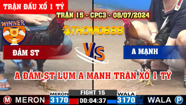 Trận 15 CPC3 Ngày 08/07/2024