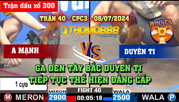 Trận 40 CPC3 Ngày 08/07/2024