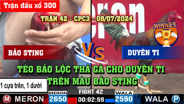 Trận 42 CPC3 Ngày 08/07/2024