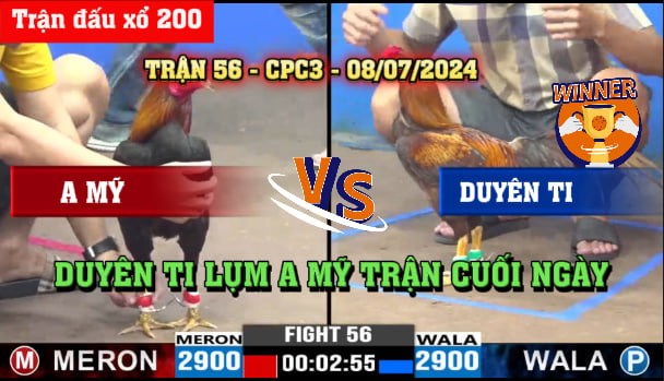 Trận 56 CPC3 Ngày 08/07/2024