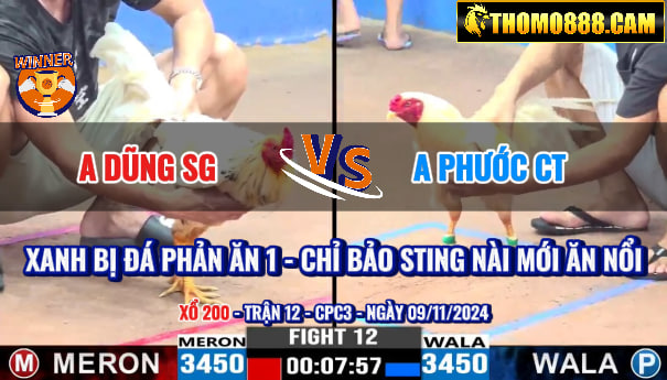 Trận 12 CPC3 Ngày 09/11/2024